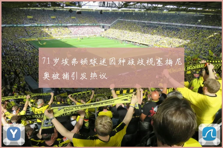 71岁埃弗顿球迷因种族歧视塞梅尼奥被捕引发热议